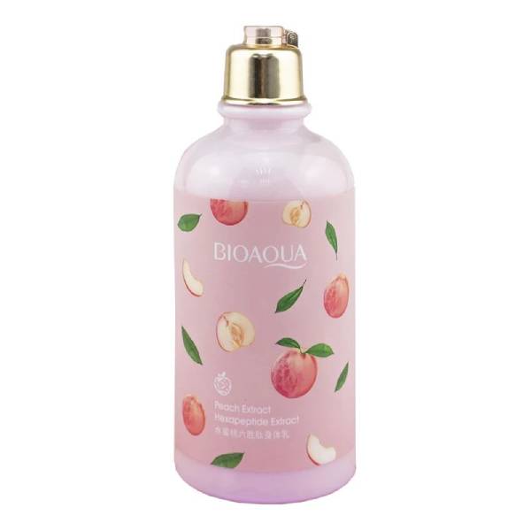 لوسیون بدن بیوآکوا مدل هلو حجم 250 میلی لیتر