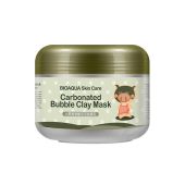ماسک صورت بایو آکوا مدل Carbonated Bubble Clay 3حجم 100 میلی لیتر